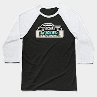 Evil Car Garage Baseball T-Shirt